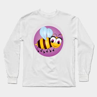 honey bee : flying bee Long Sleeve T-Shirt